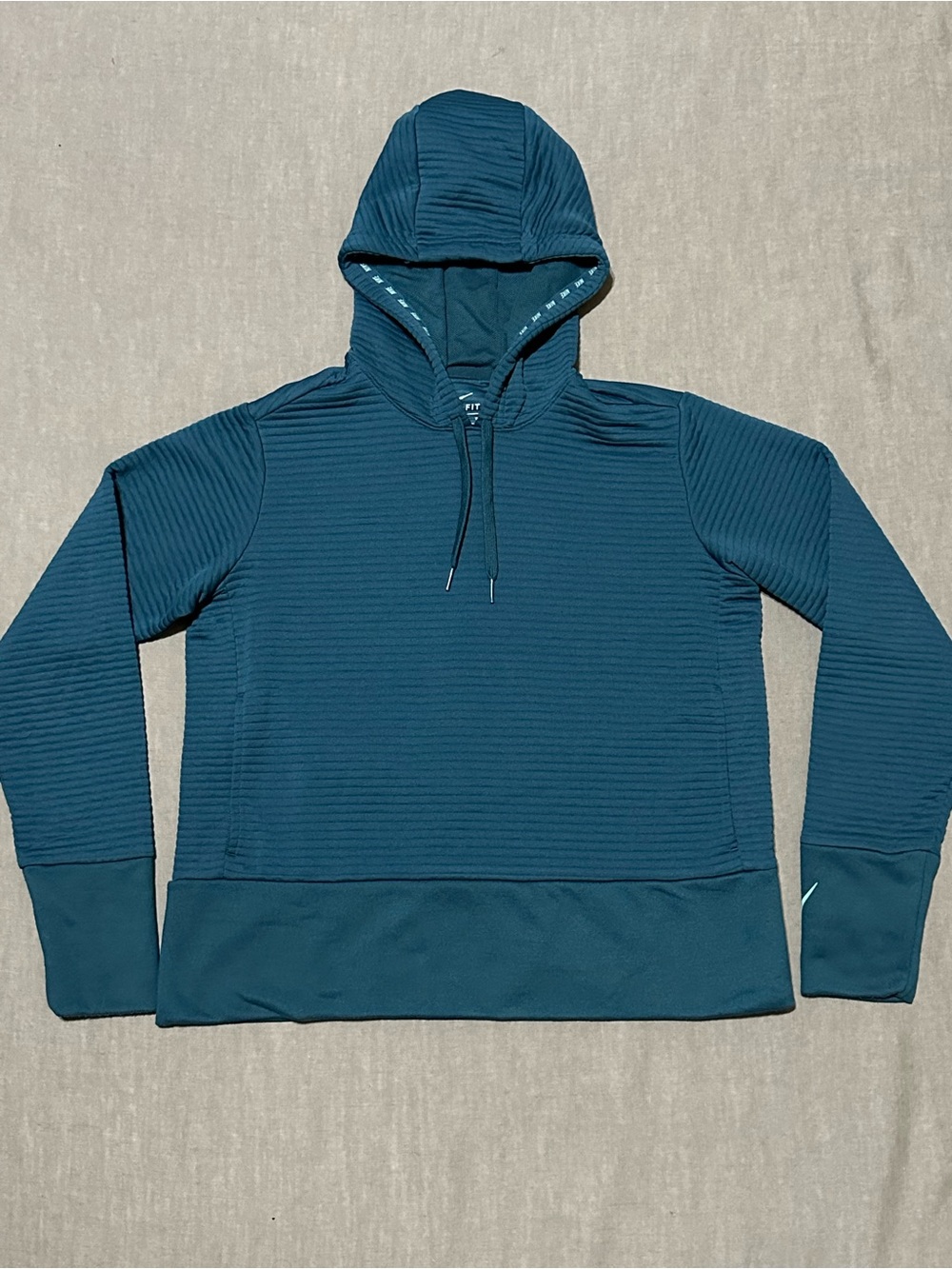 Nike Teal Hooded Pullover Sweatshirt